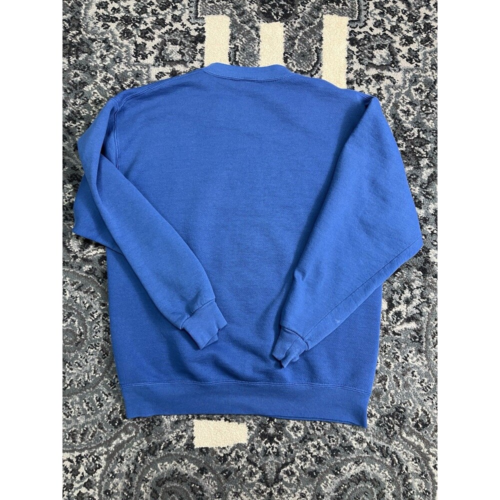Vintage Mens 90s New York Rangers Hockey Sweatshirt Size Medium Made In USA - Picture 8 of 10